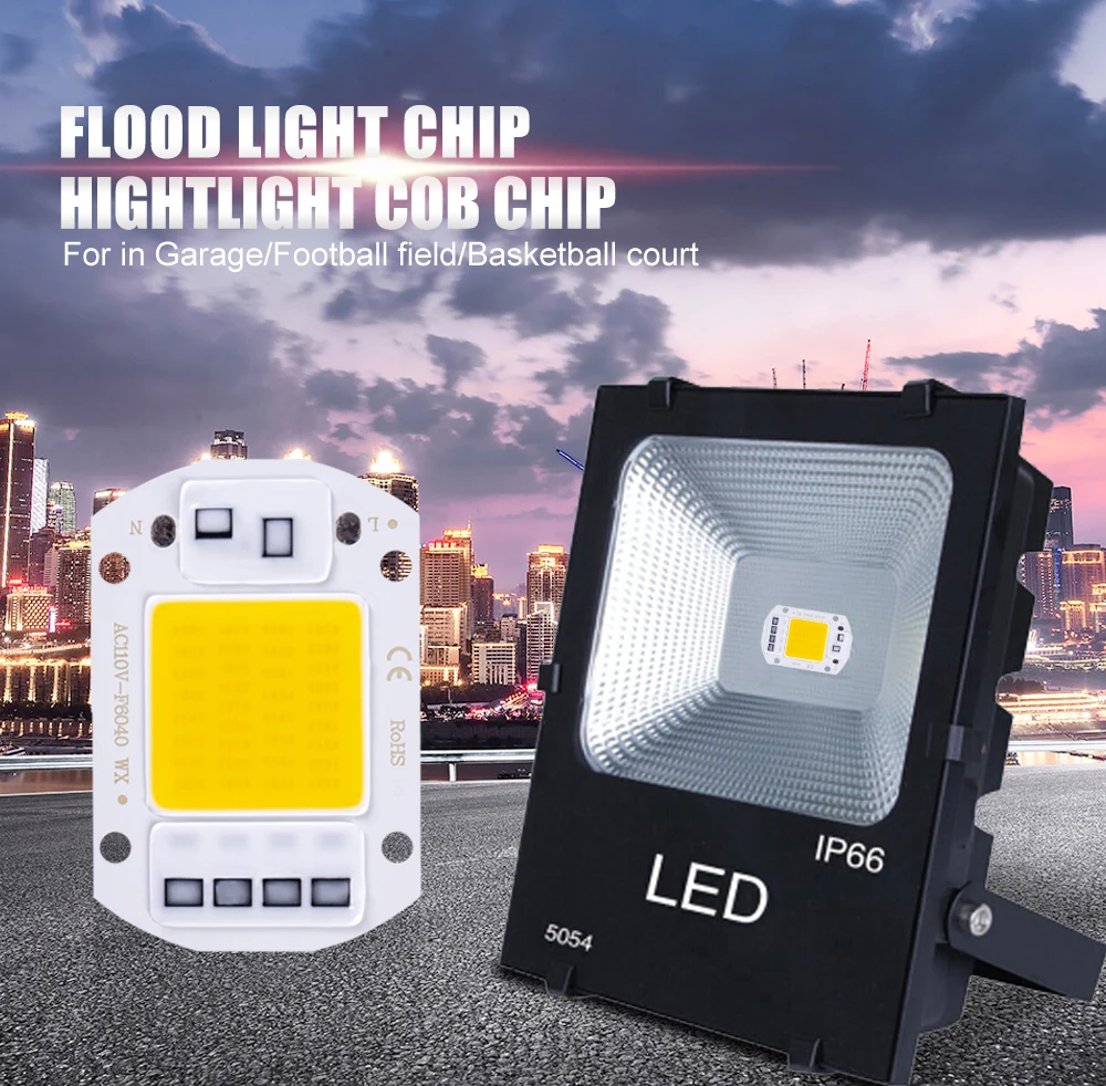 Светодиодный чип 10W 20W 30W 50W 220V | AliExpress