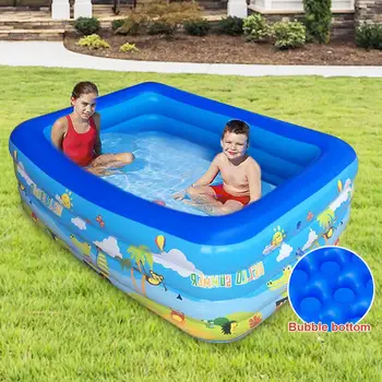 

In Stock Inflatable Swimming Pool Household Blow Up Pool Thickened Inflatable Ball Pit For Home Garden Children