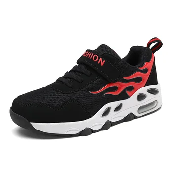 

2019 Winter Kids Sports Shoes Children Casual Boys Patchwork Sneaker Fashion Autumn Student sneakers Anti-Slippery