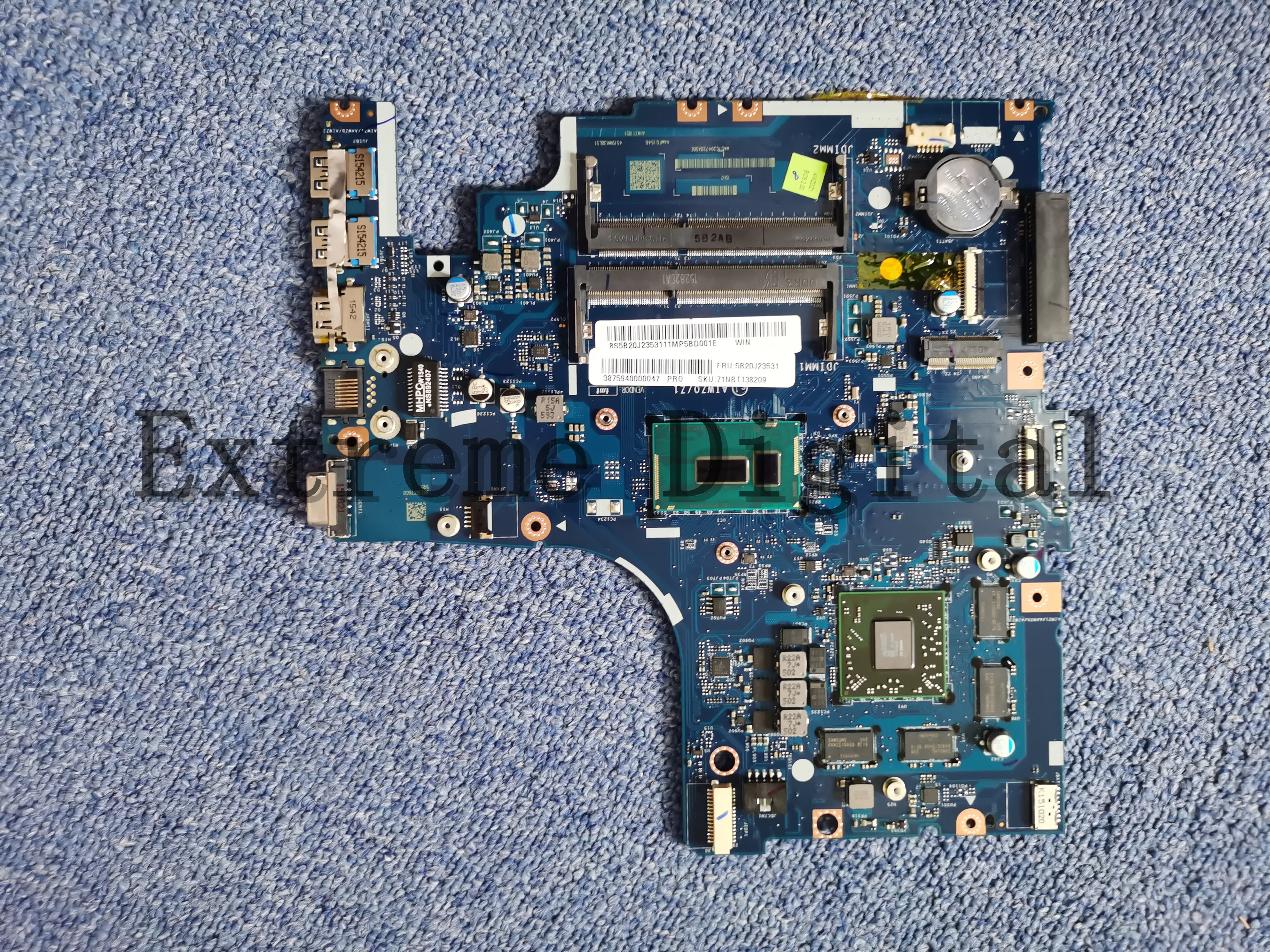 Материнская плата для ноутбука LENOVO Ideapad Z51-70 SR23W i7-5500U материнская AIWZ0/Z1 LA-C282P