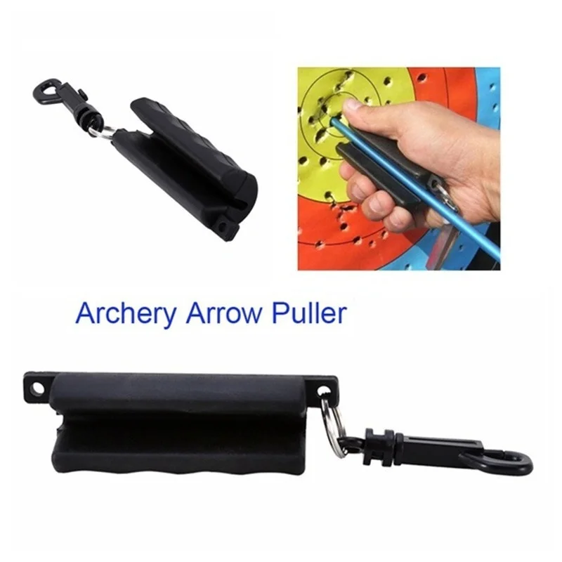 

Outdoor Silicone Gel Hunting Shooting Bow Arrow Puller Remover Keychain Equipment Shooting Target Accessory
