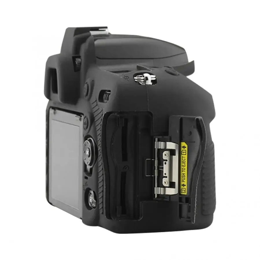 Foto сумки-Чехлы для камеры прочные для Nikon D750 чехол для камеры Мягкий силиконовый защитный Черный mochila dslr защитный чехол