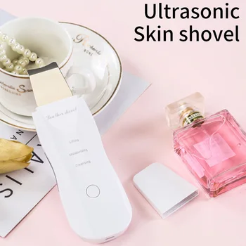 

Ultrasonic Scraper Facial Skin Scrubber Cleaning Face Pore Peel Dead Skin Rejuvenation Professional Skin Spatula Exfoliator