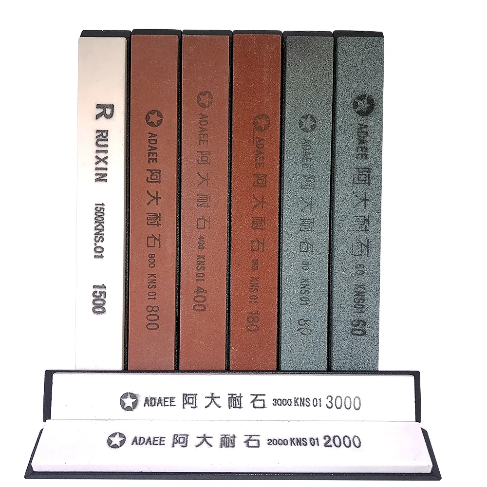 60 #80 #180 #400 #800 #1500 #2000 #3000 # RUIXIN120 #320 #600 точильный камень для Точилки ножей Система
