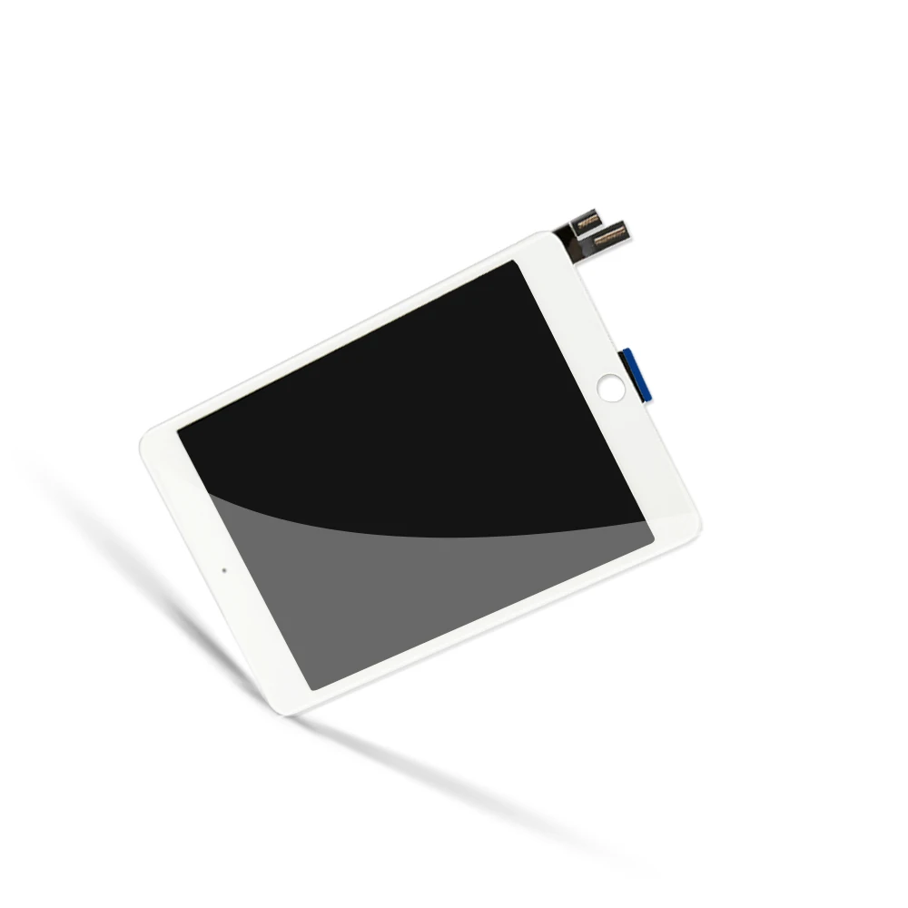 Белый OXEN для iPad mini 4 Mini4 A1538 A1550 ЖК-дисплей сенсорный экран дигитайзер панель в сборе запасная часть протестирована - Цвет: Белый