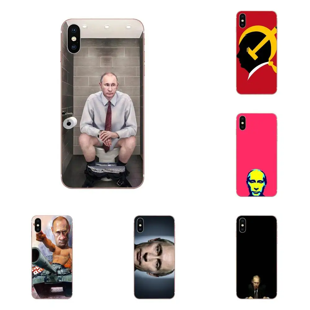 

TPU Cell Case Putin Vladimir Putin For Samsung Galaxy Note 5 8 9 S3 S4 S5 S6 S7 S8 S9 S10 5G mini Edge Plus Lite