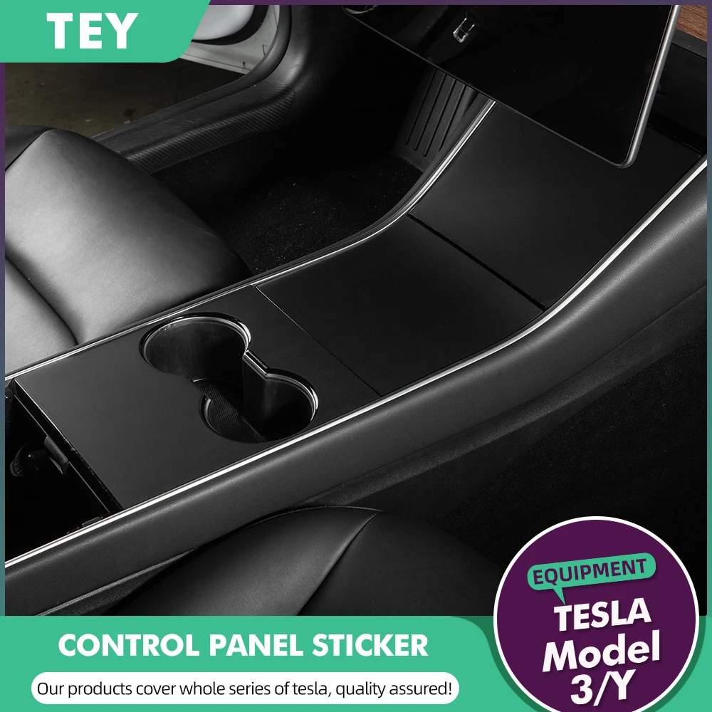 TEY Model3 наклейка на панель центральной консоли автомобиля Tesla Model Y 3 аксессуары 2020