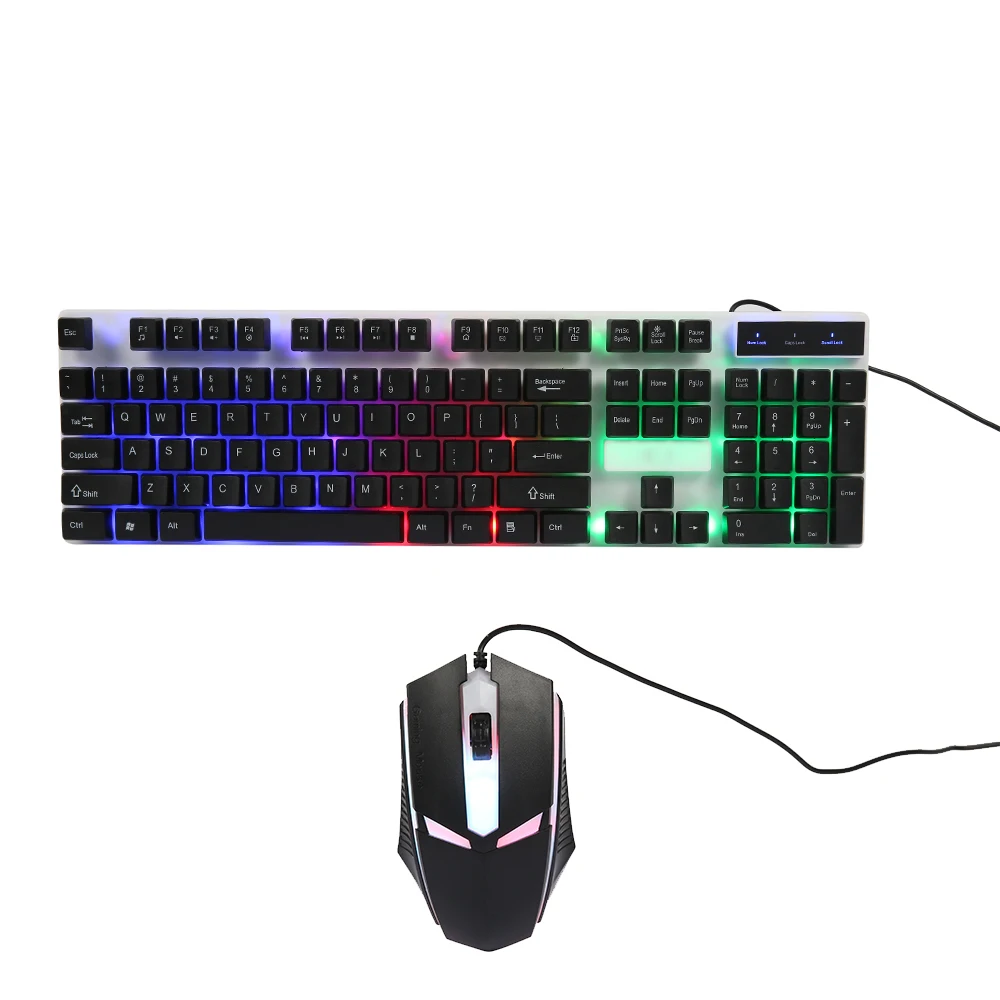 

Gaming keyboard and Mouse Wired keyboard with backlight keyboard Gamer kit Gaming keyboard and Mouse Set For PC Laptop