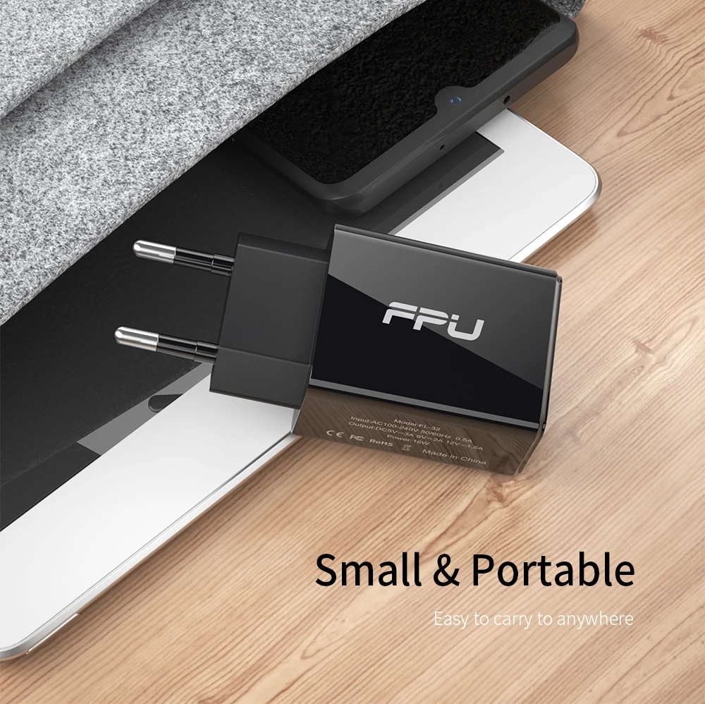 FPU Быстрая зарядка 3,0 ЕС быстрое зарядное устройство для iPhone X 8 iPad QC3.0 QC USB зарядное устройство адаптер для Xiaomi Mi samsung зарядное устройство для мобильных телефонов