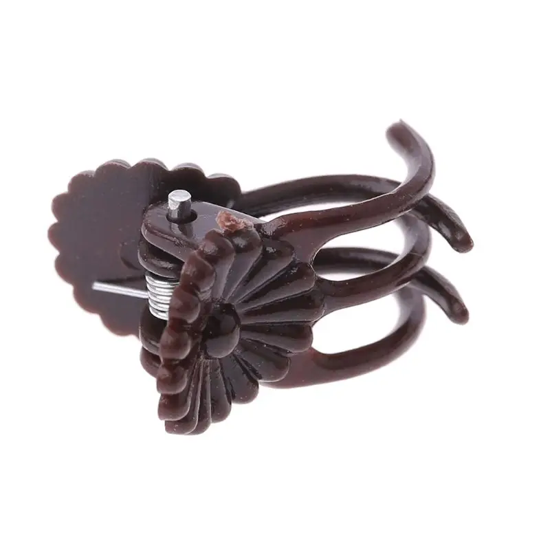 100Pcs Orchid Daisy Clips Garden Flower Plant Vine Support Clips Keep Plant Neat E65B