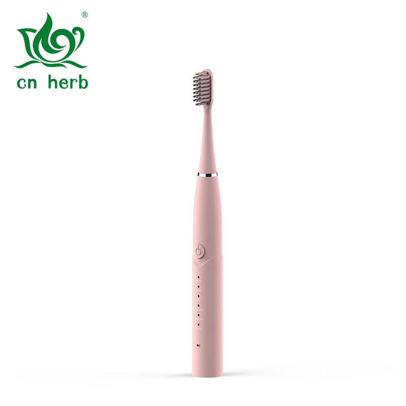 CN Herb Electric Toothbrush Student Automatic Intelligent Waterproof Ultrasonic Couple Soft Hair Adult Soft-Bristle Toothbrush fancy adult smart sonic electric toothbrush for lovers usb rechargeable ipx8 waterproof soft bristle paired dental fashionable