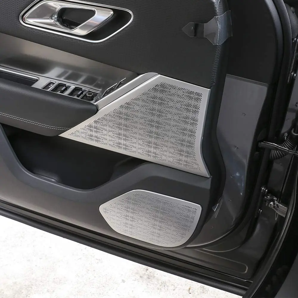 Крышка динамика из алюминиевого сплава для автомобильной двери аксессуары