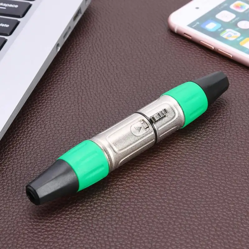 1 пара XLR 3Pin Мужской Женский DIY Аудио кабель разъем припоя для микрофона