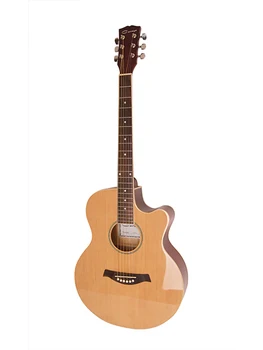 

F521-n acoustic guitar, with cutout, natural color, Caraya