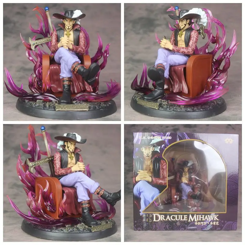 One piece/Sea King GK Throne Hawkeye M Hawke Seven Wu Hai Garage Kit Модель