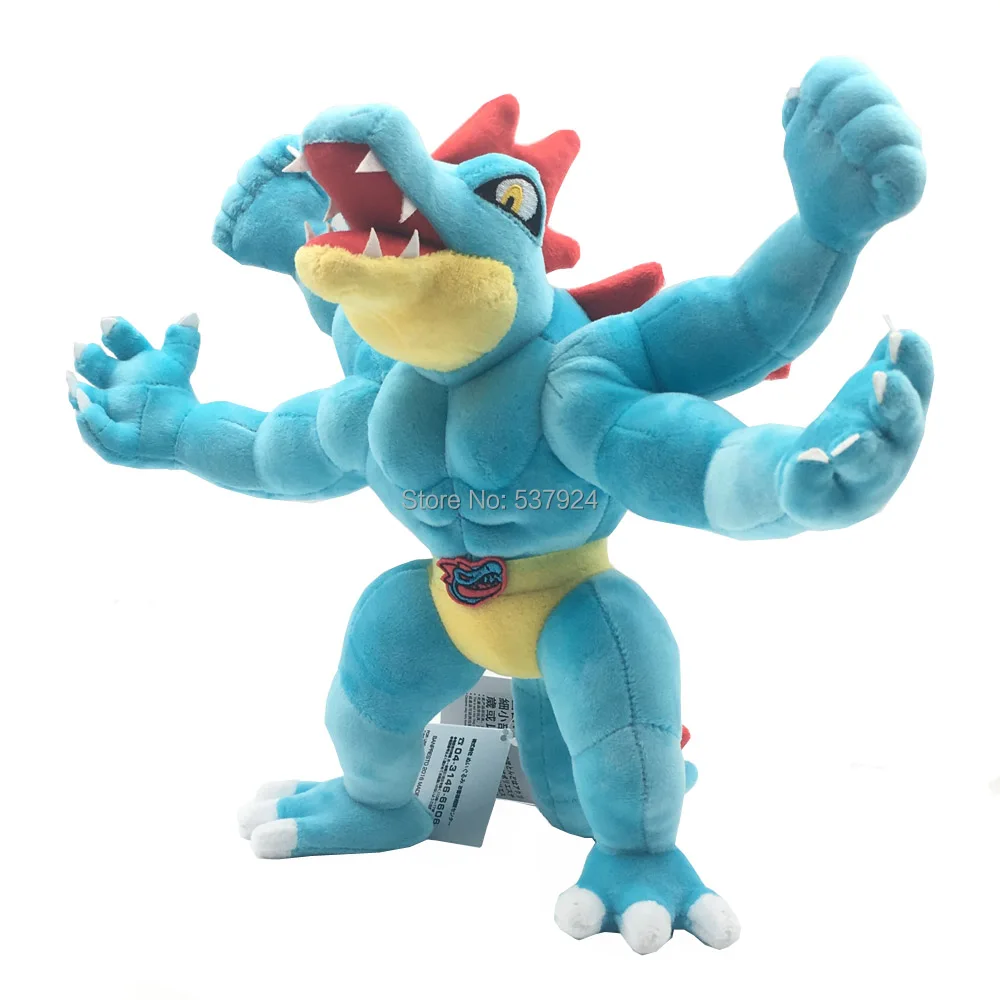Feraligatr 1" 30 см плюшевая кукла