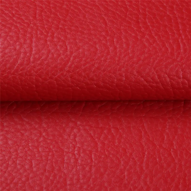 red 100*138 см Синтетическая кожа из искусственной кожи ткань искусственная кожа ткани DIY сумки дивана украшения Швейные материалы Ткань - Цвет: red
