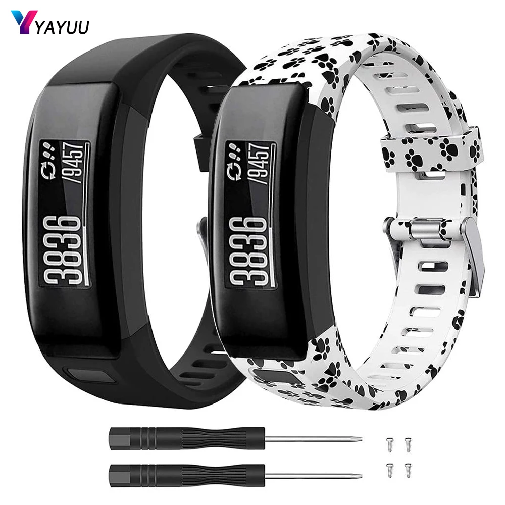 Ремешок YAYUU для Garmin Vivosmart HR мягкий силиконовый сменный Браслет + Plus | Электроника