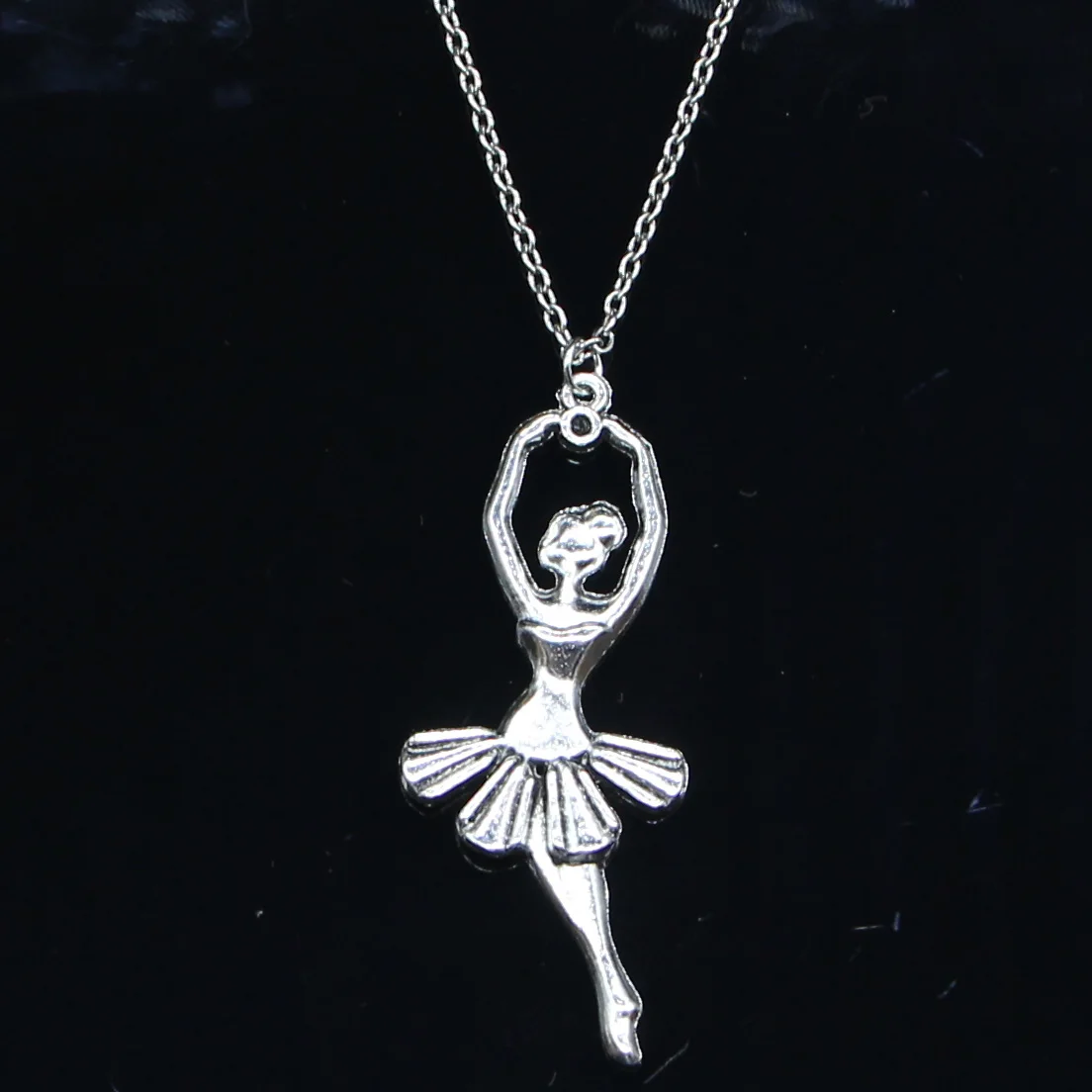 New Fashion Necklace 61x24mm ballet dancer ballerina Pendants Short Long Women Men Colar Gift Jewelry Choker | Украшения и