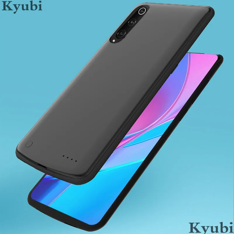 

6500mah high capacity wireless battery charger for xiaomi mi 9 external portable charging cover for xiaomi mi 9 luxury