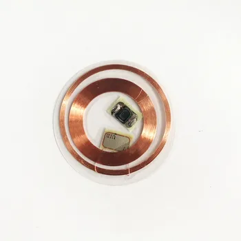 IC+ID Dual Chip Frequency RFID 125KHZ T5577 Writable Rewritable UID 13.56MHZ Changeable Writable Key Tags Keyfob Coin Clea 1