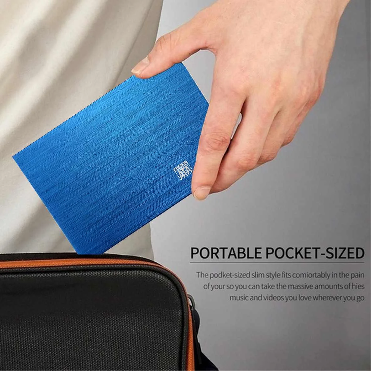 2.5 External Hard Drive Storage USB3.0 HDD Anti-vibration and anti-fall mobile hard disk For Mac TV box 1TB 2TB
