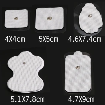 

Electrode Pad Non-woven Self Adhesive Sticker Snap for Tens Therapy EMS Unit Electrical Muscle Stimulator Masajeador Electrico