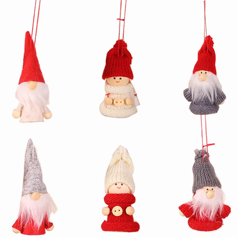 

6Pcs Christmas Angle Drop Qrnament Adornos Navidad 2022 Natal Christmas Tree Decoration Festive Party Supplies Christmas Decor