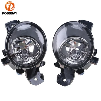 

POSSBAY Fog Light Assembly for Nissan Fog Lamp Clear Lens Halogen Front Lower Bumper Daytime Driving Lamps 2615589927/2615089927