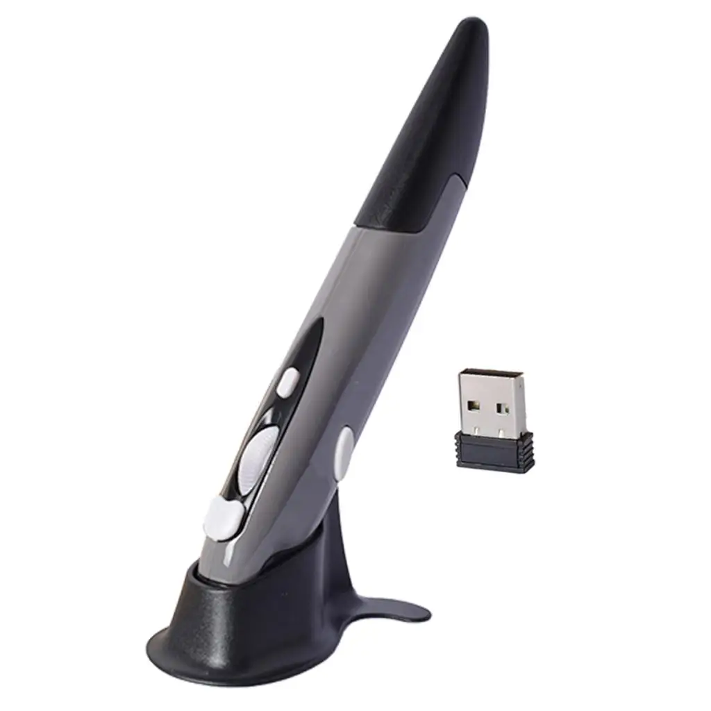 2.4Ghz Optical Wireless Pen Mouse USB Receiver Laptop Computer Drawing Writing Mouse Mice For Computer Desktop Laptop PC