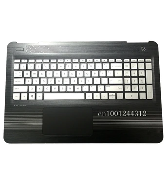 

New Original For HP Pavilion 15-BC 15-BC(xxxxx) Palmrest Upper Case Keyboard Bezel Cover US Backlit 858971-002