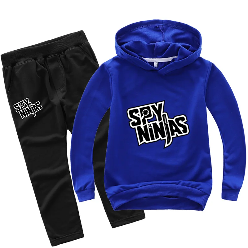 

baby girl clothes SPY NINJA Fall Kids Hoodies Pants 2Pcs Suit Girls Pullover Boys Christmas Sweater Long Sleeves Casual Children