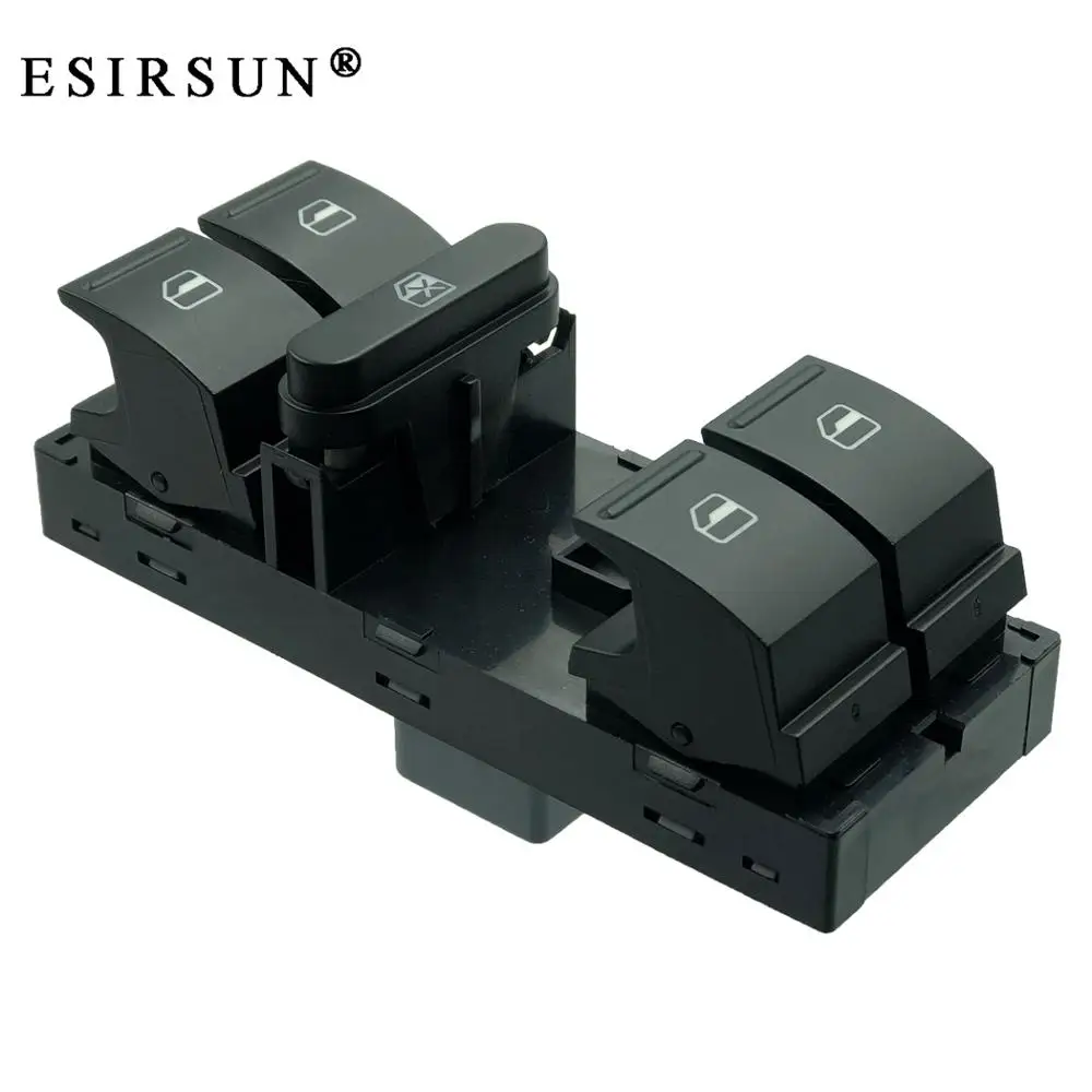 Переключатель Стеклоподъемника Esirsun для Skoda Fabia Octavia 1Z3 Superb 3T4 3T5 Yeti 5L SUV 1Z0959858B 1Z0 959 858B