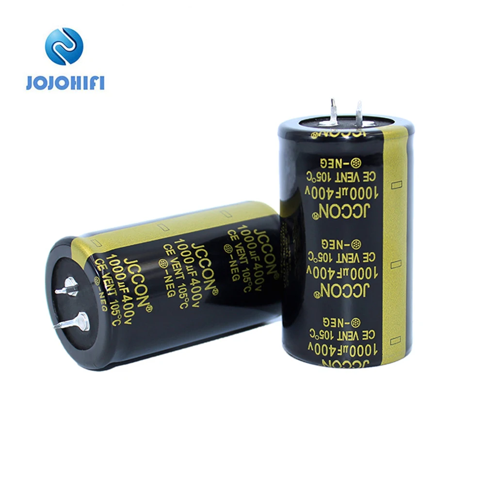 400V 1000UF 1000UF/400V 35x60mm JCCON 105 ℃ Pitch 10mm Electrolytic Capacitor Inverter Welding Machine Horn Capacitors 2pc 400v 820uf 35x50mm jccon 105 ℃ full voltage electric welding machine in line electrolytic capacitor inverter horn capacitors