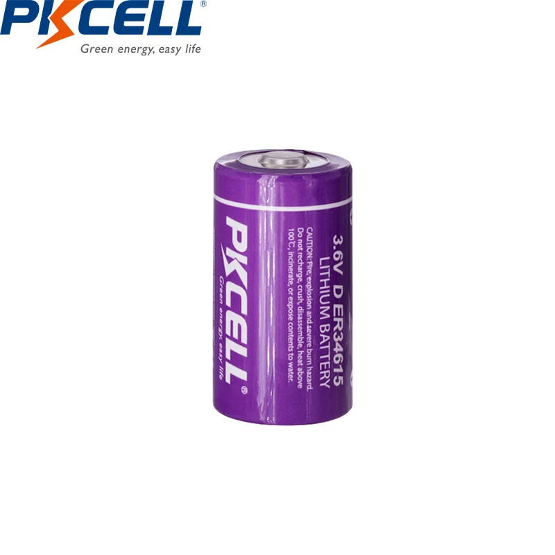 4 шт. PKCELL ER34615 LS34615 D Размеры 3 6 вольт 19000 мА/ч Li SOCL2 батарейки| |