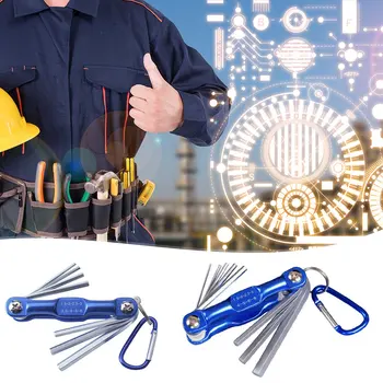 

Tamper Proof Star Key Set Metric Plum Hex Plum Hexagonal Folding Hex Wrench