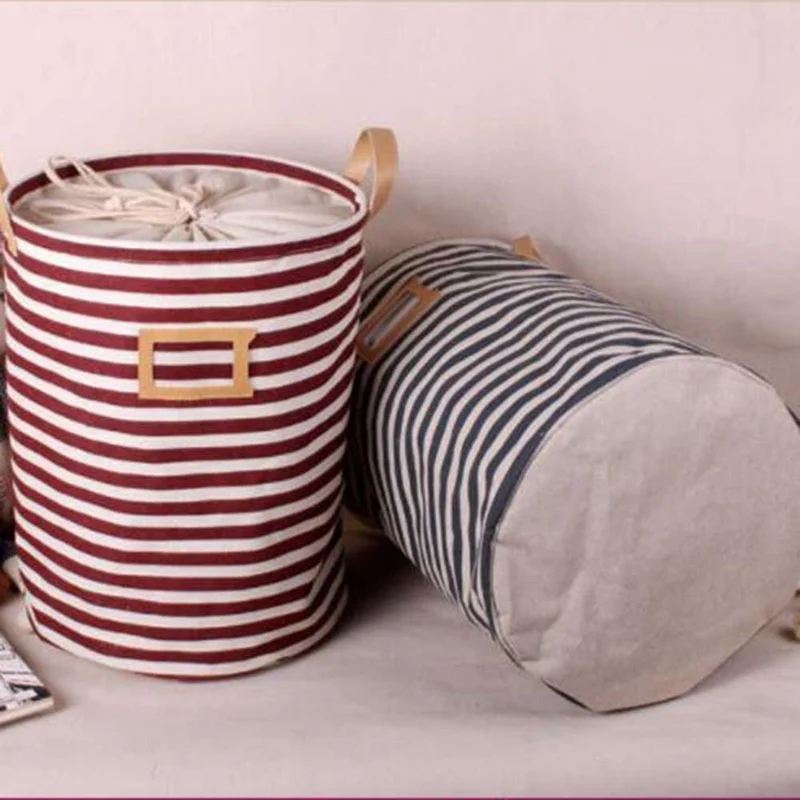 Folding Laundry Basket Large Capacity Laundry Baskets Clothes Storage Bag Household Home Clothing Bags Kids Toy Storage Bins