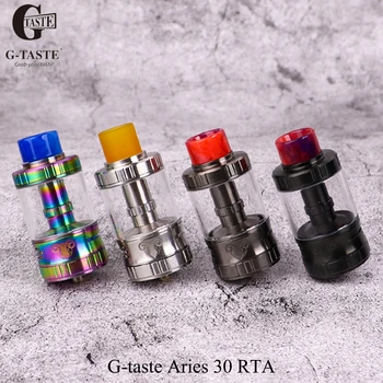 

Newest Vape G-taste Aries 30 RTA 10ml/6ml Unique screw AFC system Vape Atomzier vs Aromamizer Lite RTA Fit E Cigarette box mod