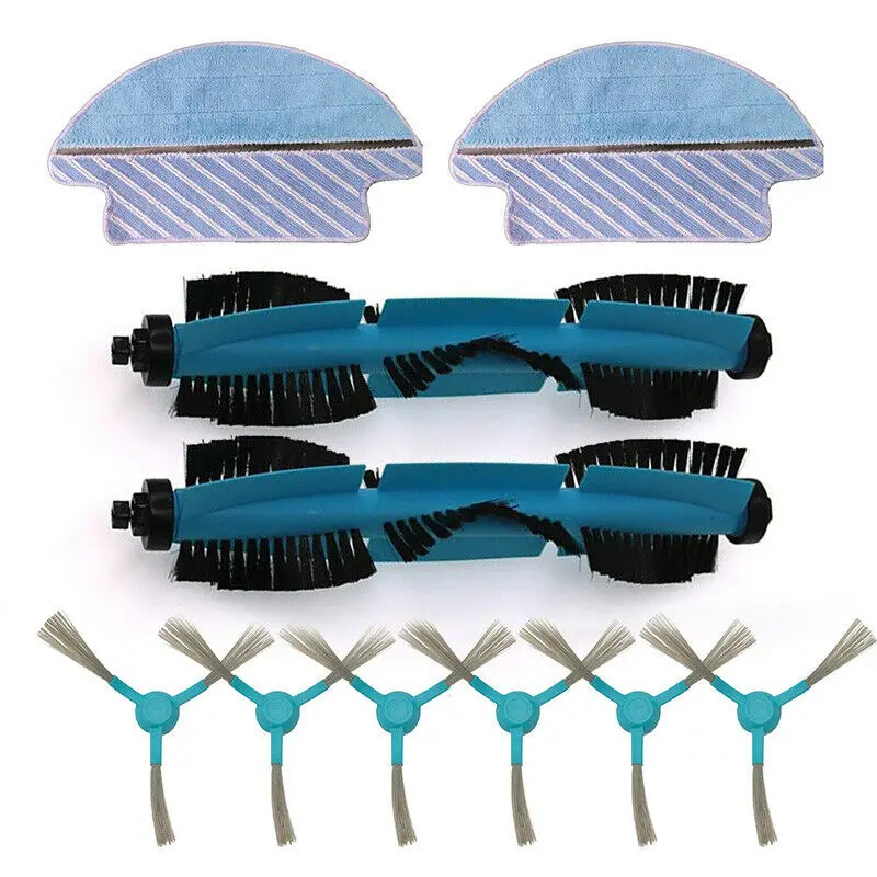 Filter Mesh Main&Side Brushes for Conga 3090 Vacuum Cleaner Replacement Parts