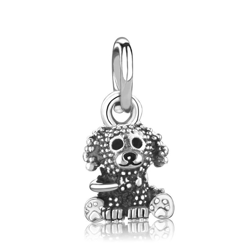 5PCS-Fashion-Silver-Color-Poodle-Charms-Animal-Small-Dog-Beads-Fit-Original-Bracelets-Necklaces-DIY-Baby