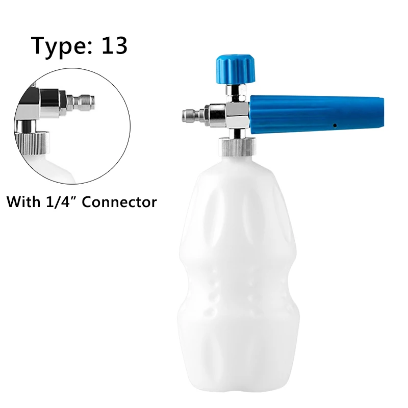 VODOOL High Pressure Foam Gun Car Washer Deep Cleaning Snow Foam Lance Foamer Generator For Karcher K2-K7 Series Cleaning Tool - Цвет: Type 13