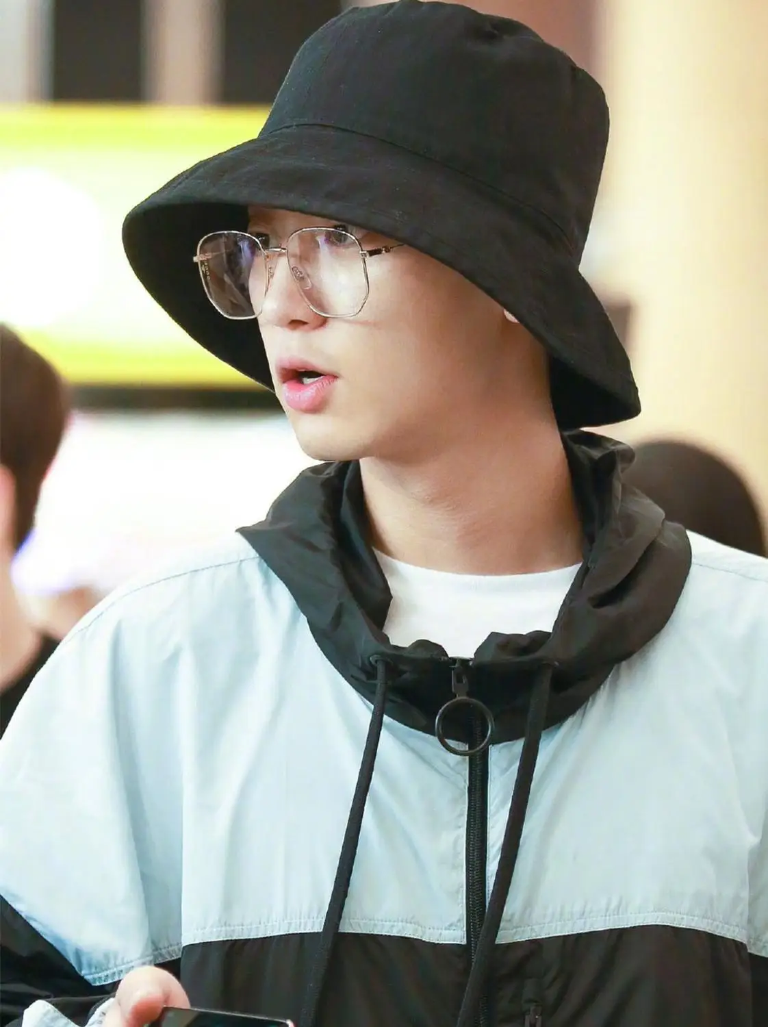 Mainlead KPOP EXO CHANYEOL аэропорт свитер Толстовка Модная хлопковая куртка