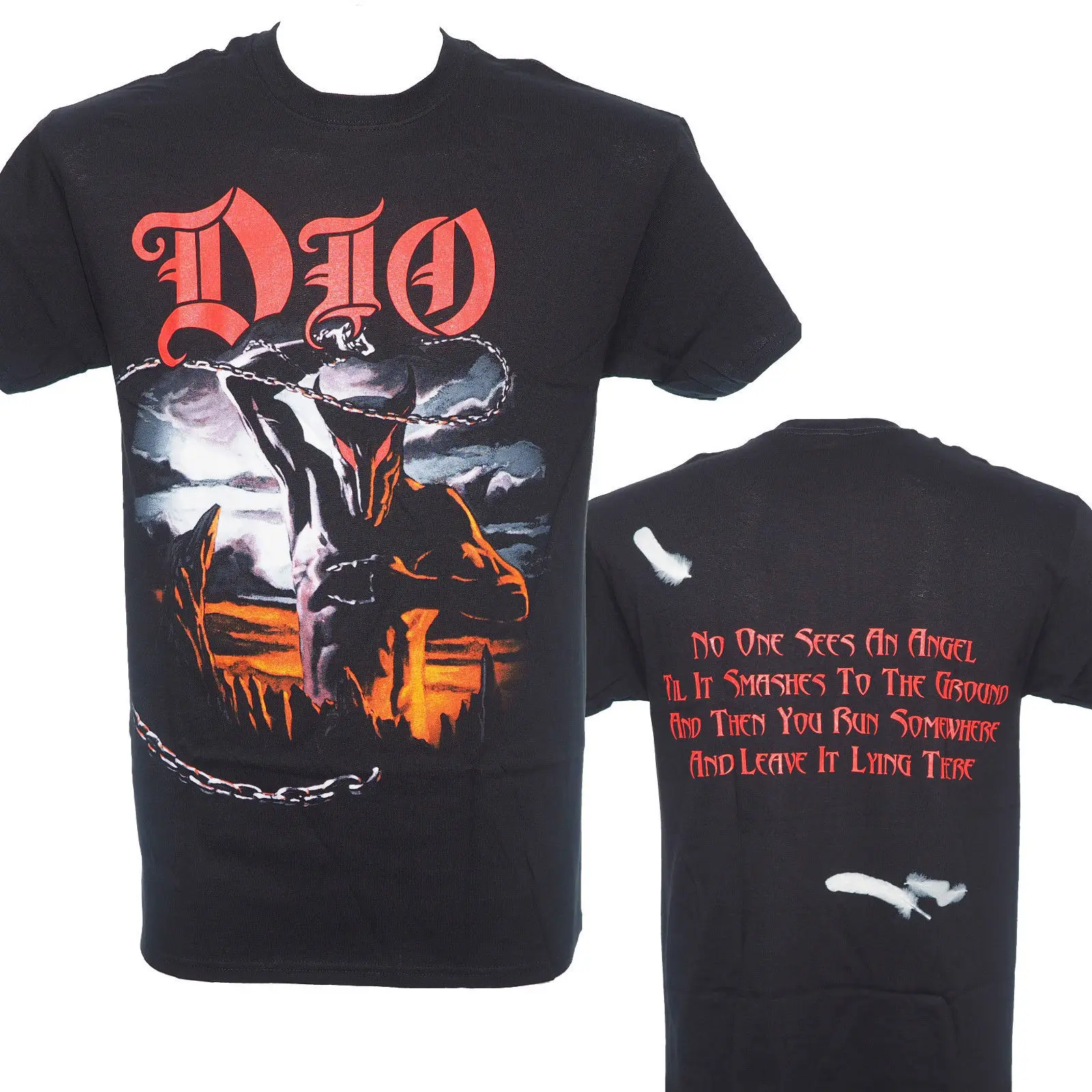 Dio-Holy Diver-Официальная Лицензия Футболка-тяжелый металл-Новый M L Xl короткий рукав