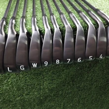 Клюшки для гольфа 311xf Gen2 набор черных утюгов 3-9WG gen2 311xf для гольфа Железный стальной вал или графитовый R или S вал для гольфа