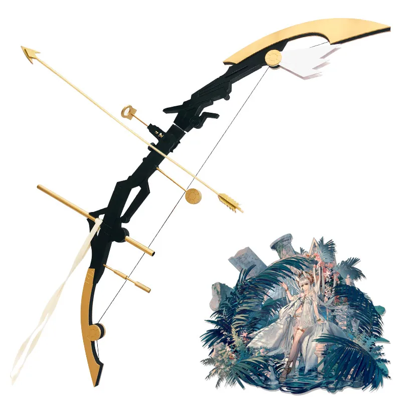 Game Arknights Platinum Cosplay Prop Bow And Arrow Weapon Rhodes Island