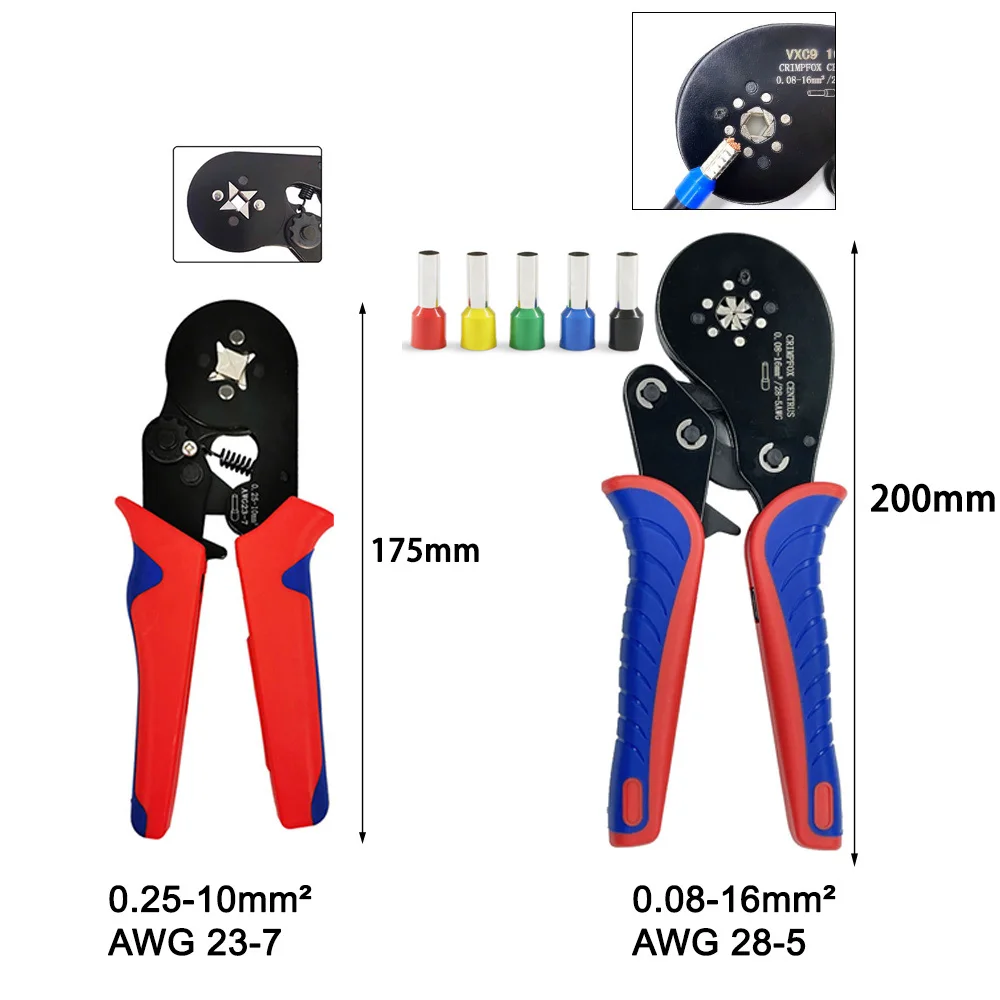 FastCrimperElectricWireCrimpingToolDIYFerruleTerminal
