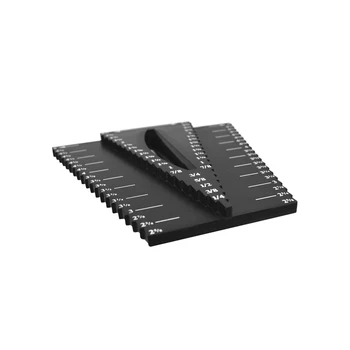 

2 in 1 Woodworking Caliper Gauge Center Finder Measure Scribe Drill Locator Tool