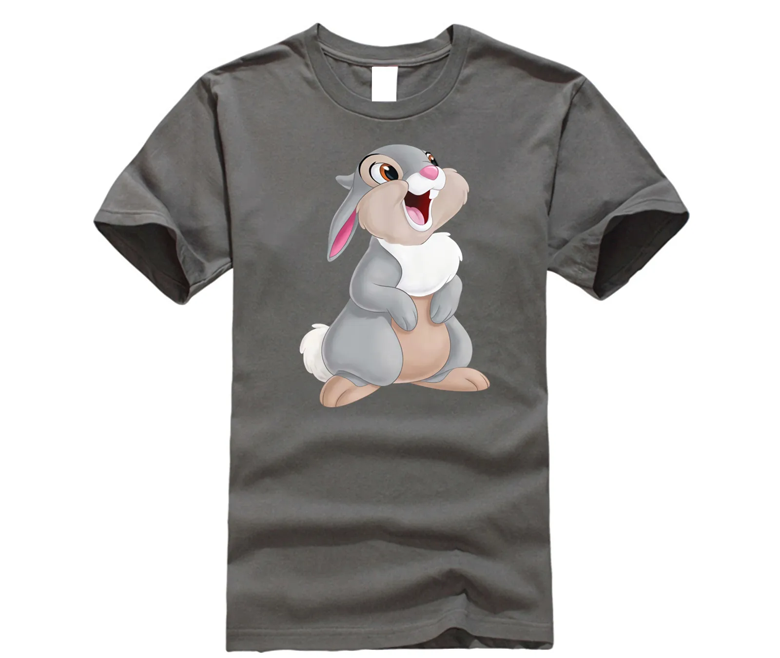 Thumper Бэмби Популярные Tagless футболка|Футболки| |