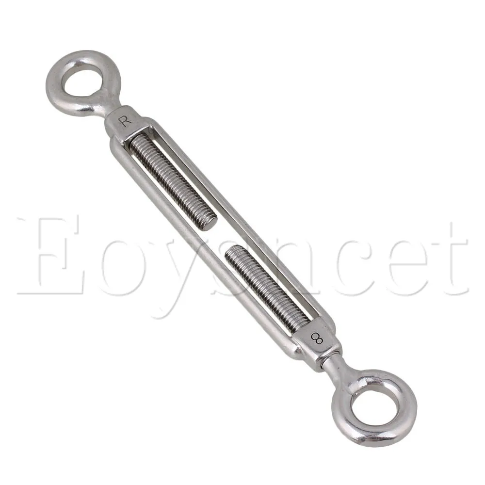 Нержавеющая сталь 304 трос кабель M8 глаз и Поворотная пряжка|eye turnbuckle|eye eyecable eye |
