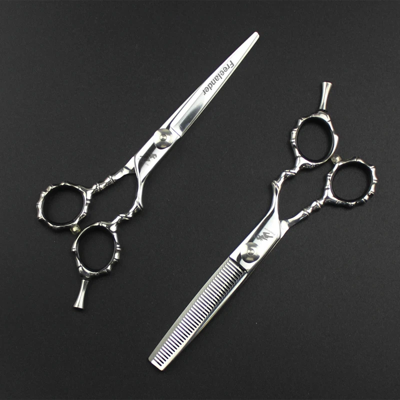 6 inch Professional pet grooming kit, straight scissors and curved pieces